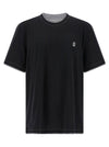Brunello Cucinelli Double Layer T-shirt