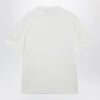 Brunello Cucinelli Crew-neck cotton jersey T-shirt with logo in off white