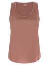 Brunello Cucinelli Satin Top
