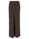 Brunello Cucinelli Slit Skirt