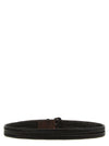 Brunello Cucinelli Shiny Loop Belt