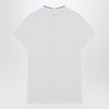 Brunello Cucinelli White crew-neck T-shirt with pendant