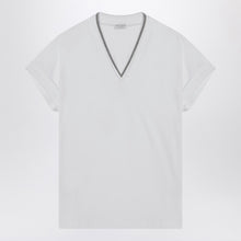  Brunello Cucinelli White cotton t-shirt