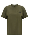 Brunello Cucinelli Shiny Tab T-shirt