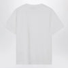Brunello Cucinelli White cotton T-shirt with Shiny Tab