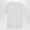 Brunello Cucinelli White cotton t-shirt with shiny pocket
