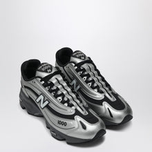  New Balance Sneakers 1000 SL in metallic silver leather