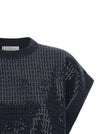 Brunello Cucinelli Sequin Embroidered Sweater