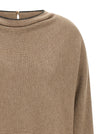 Brunello Cucinelli Precious Collar Dress