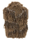 Brunello Cucinelli Dazzling Moss Embroidery Vest