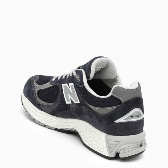 New Balance Low 2002R blue eclipse leather trainer