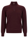 Brunello Cucinelli Half-zip Cashmere Sweater