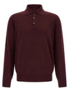 Brunello Cucinelli Cashmere Knit Polo Shirt