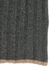 Brunello Cucinelli Ribbed Cashmere Knit Scarf