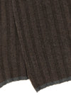 Brunello Cucinelli Ribbed Cashmere Knit Scarf