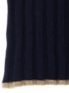 Brunello Cucinelli Ribbed Cashmere Knit Scarf