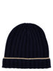 Brunello Cucinelli Contrast Line Beanie