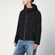  Our Legacy Riviera black/brown jacket with Check pattern