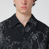 Our Legacy Death Paisley print shirt in cotton and linen