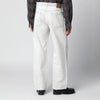 Our Legacy Third Cut relaxed-fit jeans in beige cotton denim