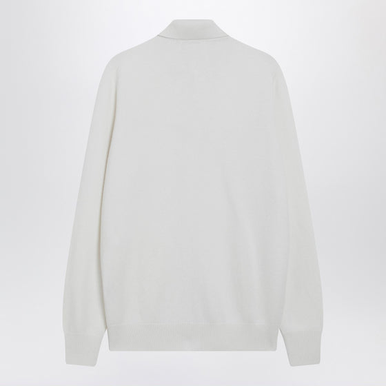 Brunello Cucinelli White cashmere cardigan