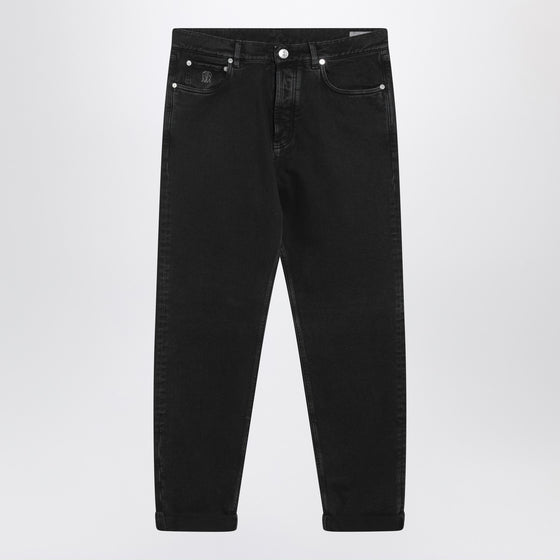 Brunello Cucinelli Black regular-fit jeans