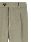 Brunello Cucinelli Linen Gabardine Trousers