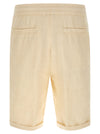 Brunello Cucinelli Linen Bermuda Shorts