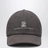 Brunello Cucinelli Brown cotton baseball cap