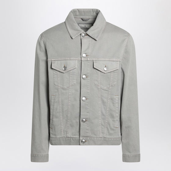 Brunello Cucinelli Khaki denim jacket