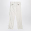 Brunello Cucinelli White corduroy pants