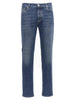 Brunello Cucinelli Logo Embroidery Stretch Jeans