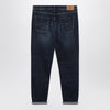 Brunello Cucinelli Blue washed jeans with turn-up hem
