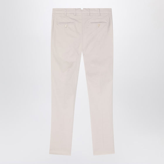 Brunello Cucinelli Greige cotton regular pants