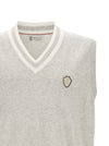 Brunello Cucinelli Heraldic Logo Vest