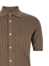Brunello Cucinelli Operated Ribbed Shirt