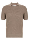 Brunello Cucinelli Knitted Polo Shirt