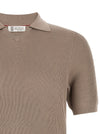 Brunello Cucinelli Knitted Polo Shirt