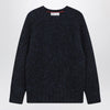 Brunello Cucinelli Blue alpaca-blend sweater