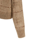 Brunello Cucinelli Sequin Check Sweater