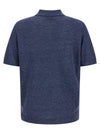 Brunello Cucinelli Linen Cotton Polo Shirt