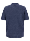 Brunello Cucinelli Linen Cotton Polo Shirt