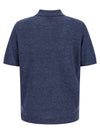 Brunello Cucinelli Linen Cotton Polo Shirt