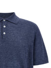 Brunello Cucinelli Linen Cotton Polo Shirt