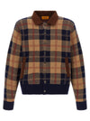 Guest In Residence Tartan Bomber Jacket