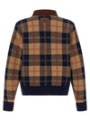 Guest In Residence Tartan Bomber Jacket
