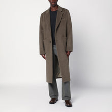  Our Legacy Moss-coloured wool blend coat