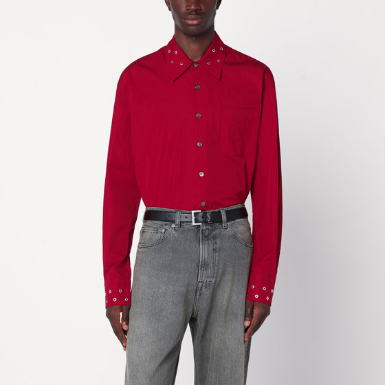 Our Legacy Red cotton shirt
