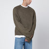 Our Legacy Green wool-blend crewneck sweater