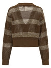 Brunello Cucinelli ‘dazzling Stripes’ Cardigan
